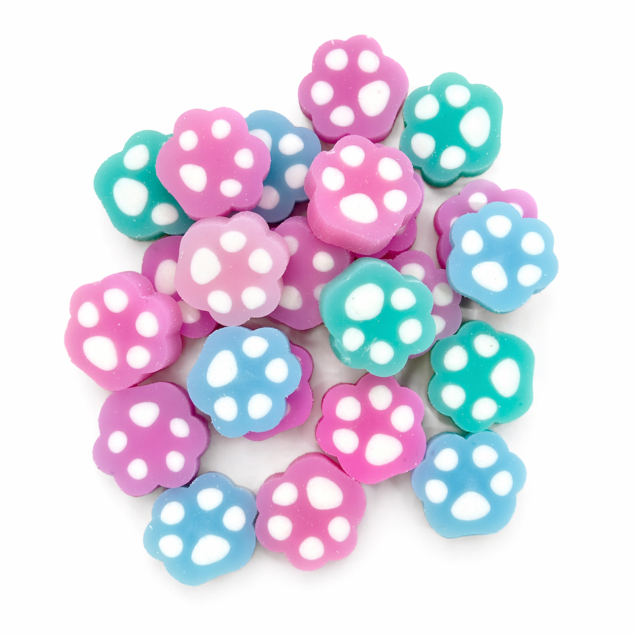 Paw Erasers - 6 Pack