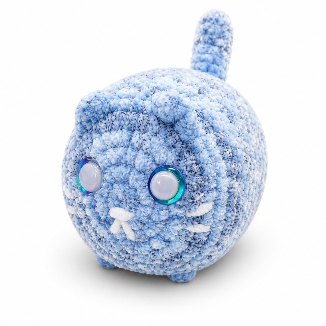 Handmade Crochet Loaf Cats
