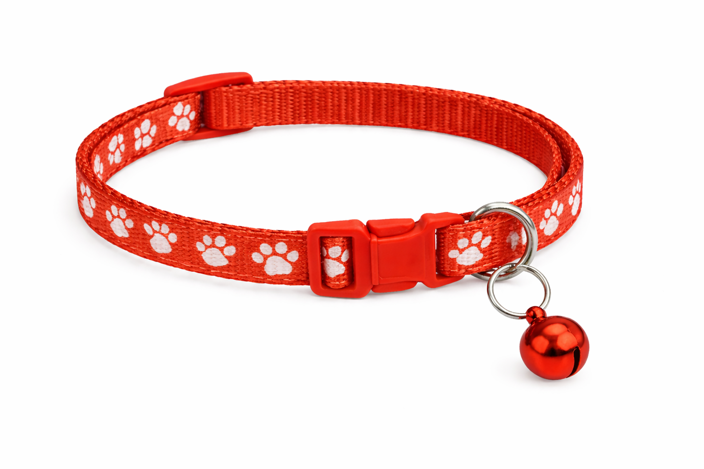 Paw Print Cat Collars