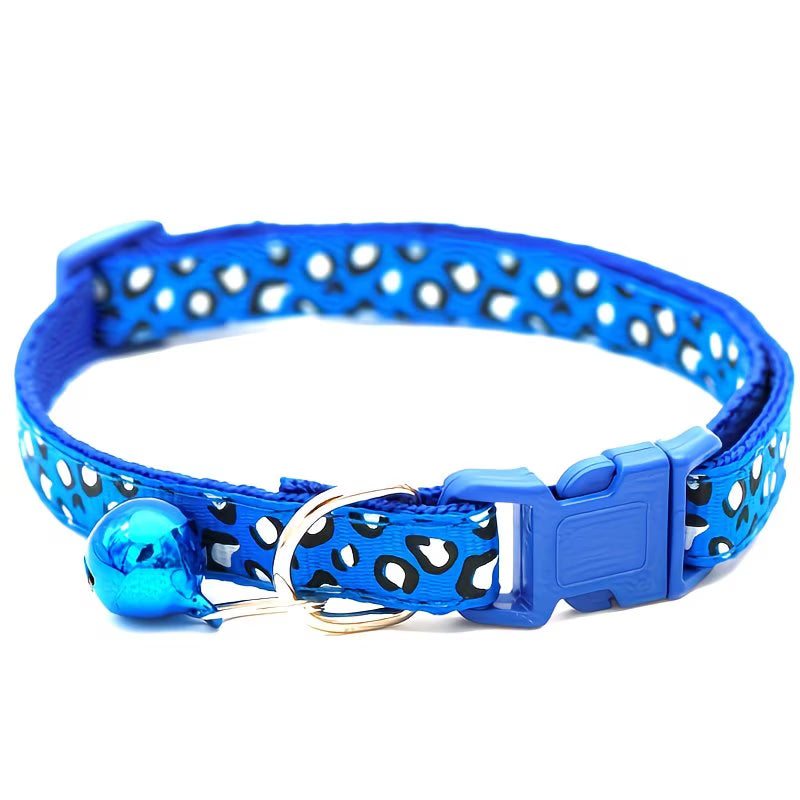 Leopard Print Cat Collars