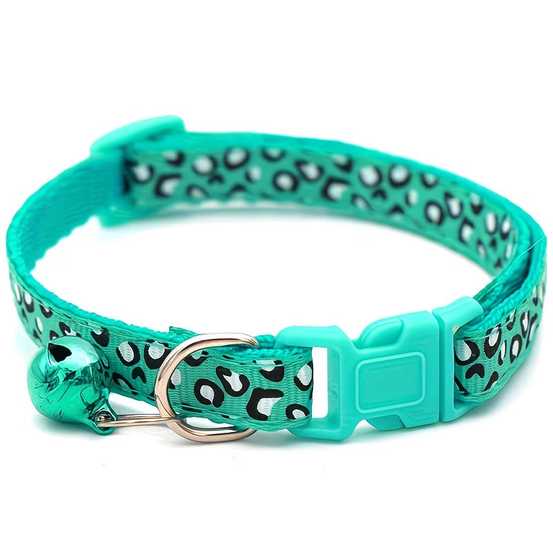 Leopard Print Cat Collars