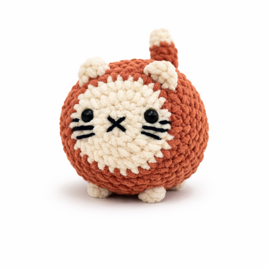 Handmade Crochet Loaf Cats