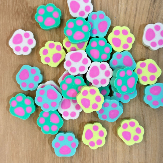 Paw Erasers - 6 Pack