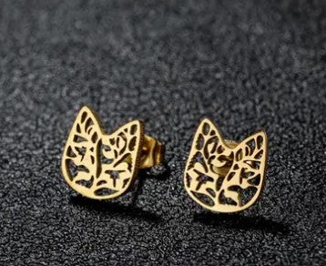 Hollow Cat Studs