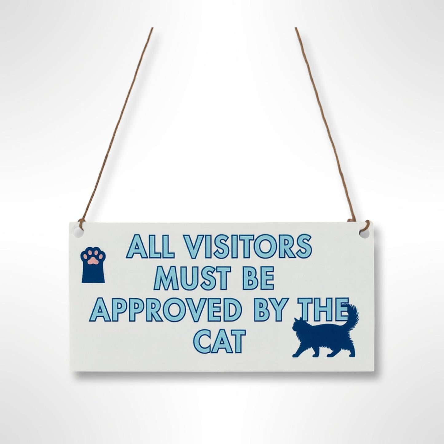 Novelty Acrylic Cat Signs