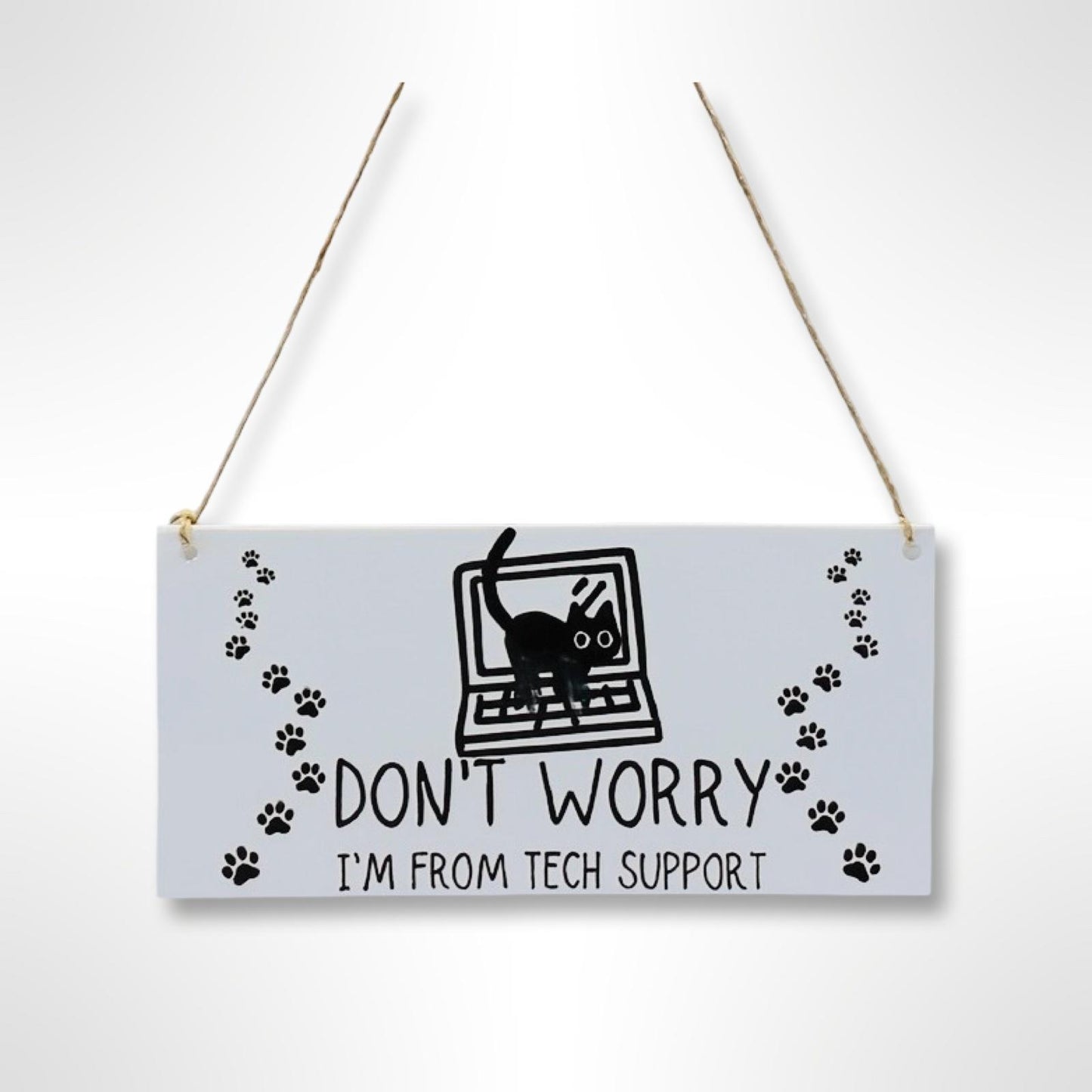 Novelty Acrylic Cat Signs