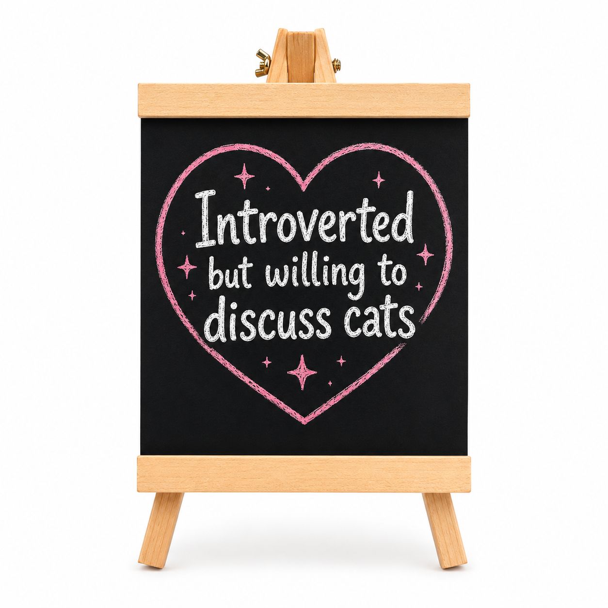 Medium Decorative Easel Sign