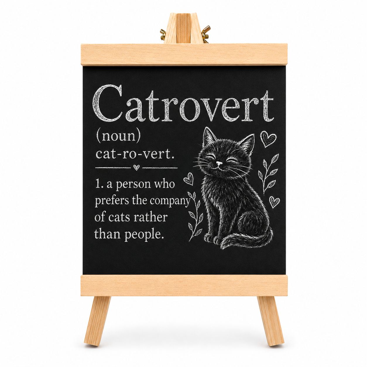 Medium Decorative Easel Sign