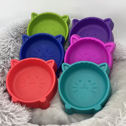 Colourful Cat Bowls