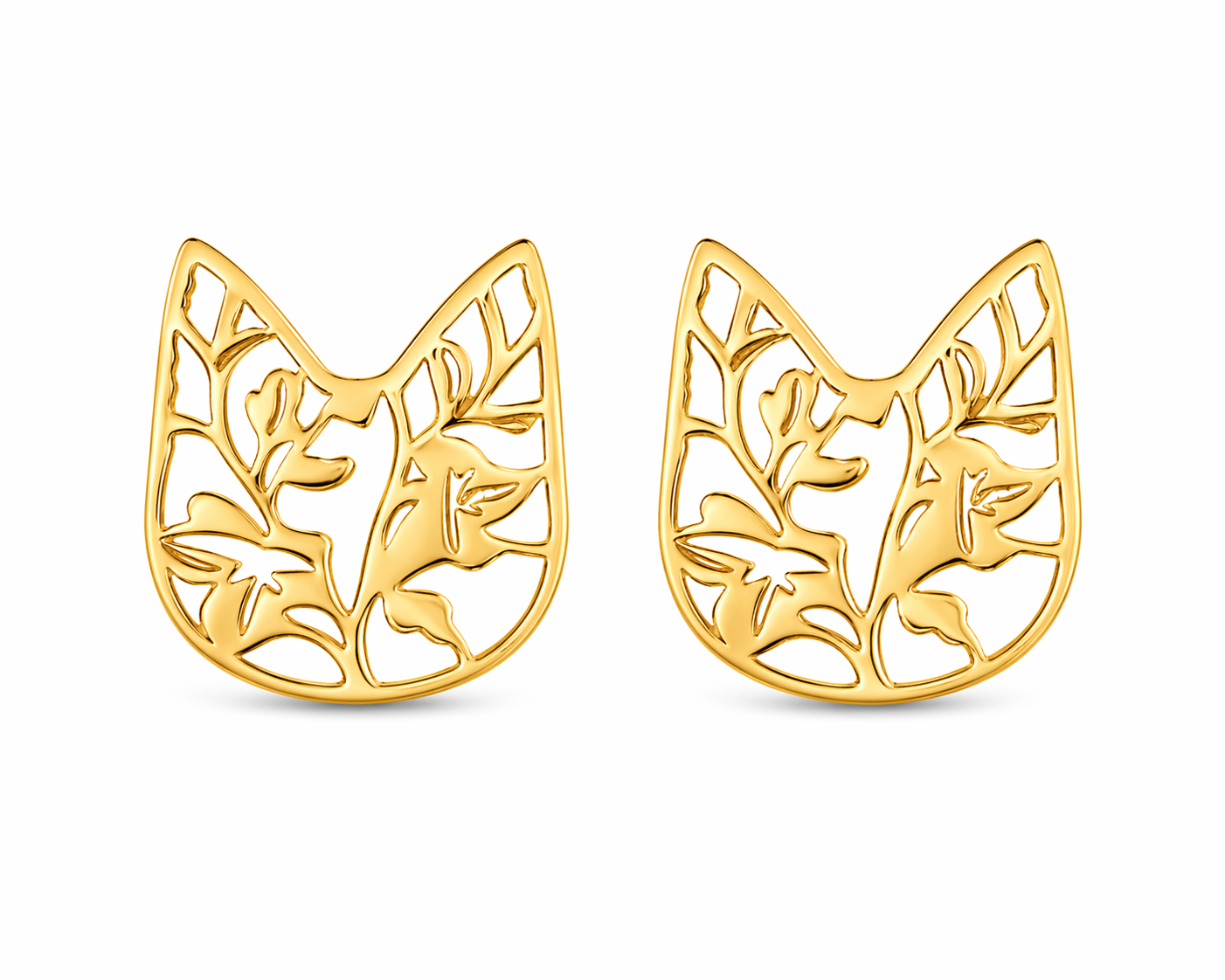 Hollow Cat Studs