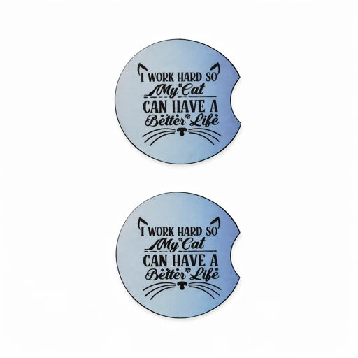 Car Coasters - 2 Pack