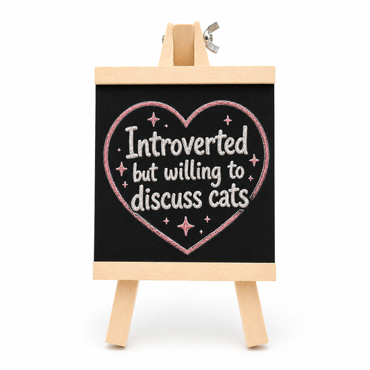 Mini Decorative Easel Sign